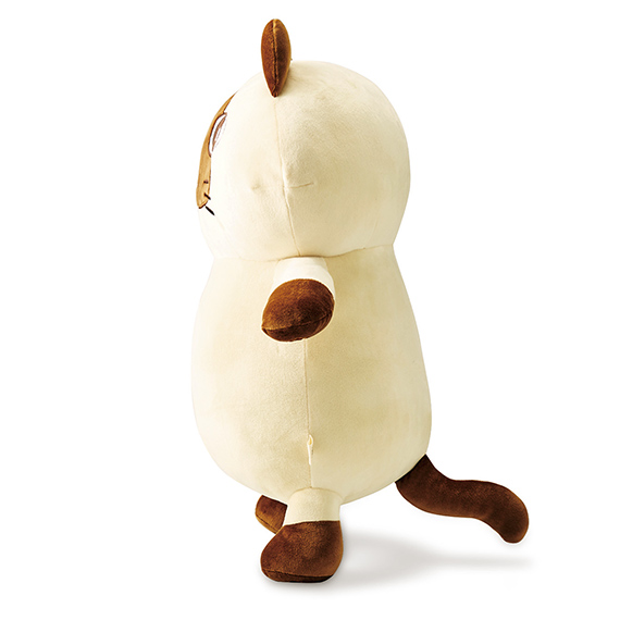 もっちもちな抱き心地♪ おふくちゃんの等身大ぬいぐるみができました