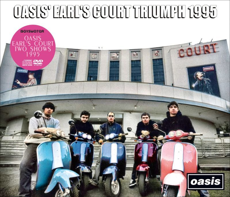 OASIS 1995 OASIS' EARL'S COURT TRIUMPH 4CD+DVD - NEO FAUST