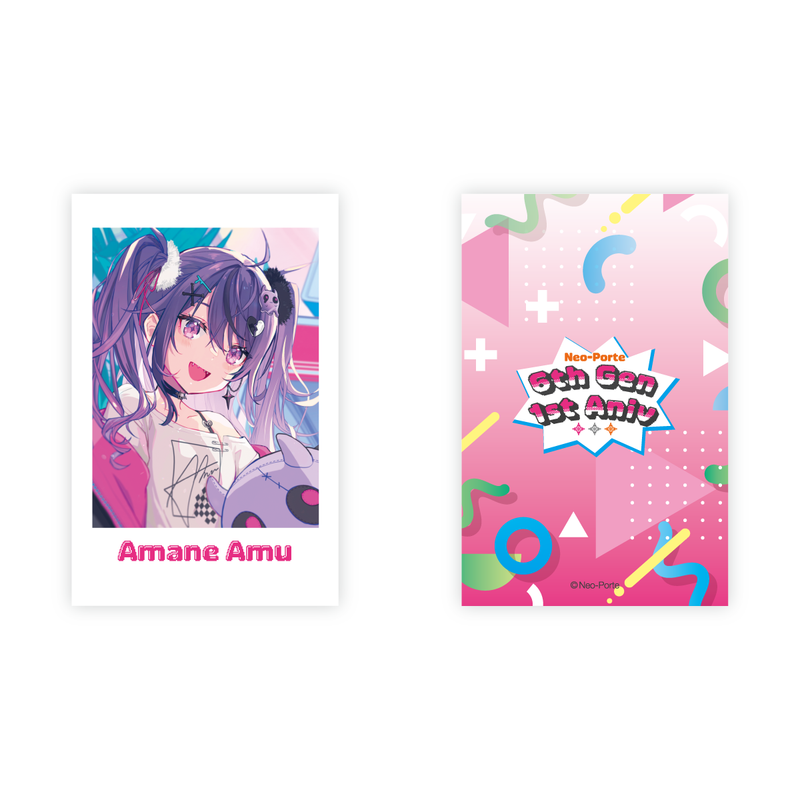 6期生】 1周年記念 ランダムフォト風カード – Neo-Porte（ネオポルテ