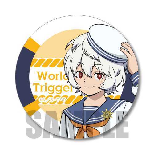 缶バッジ ワールドトリガー / 空閑遊真 マリンセーラー ver. グッズ