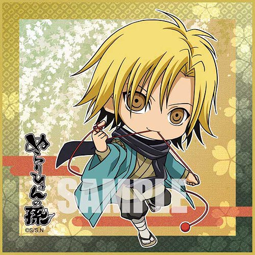 ぬらりひょんの孫 マイクロファイバーミニタオル 「ちびキャラVer. 首