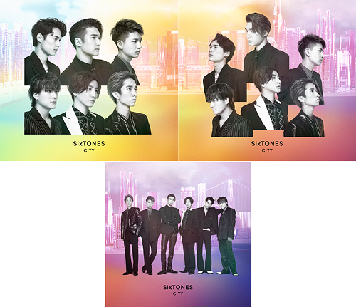 CITY [Blu-ray付初回盤A&B+通常盤] [3タイプ一括購入セット] SixTONES