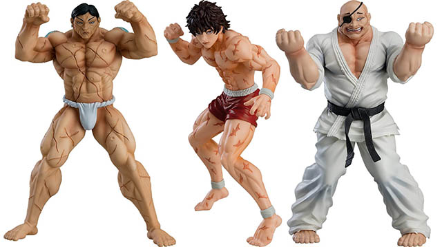 バキ」範馬刃牙、愚地独歩、花山薫がグスマのPOP UP PARADEシリーズで