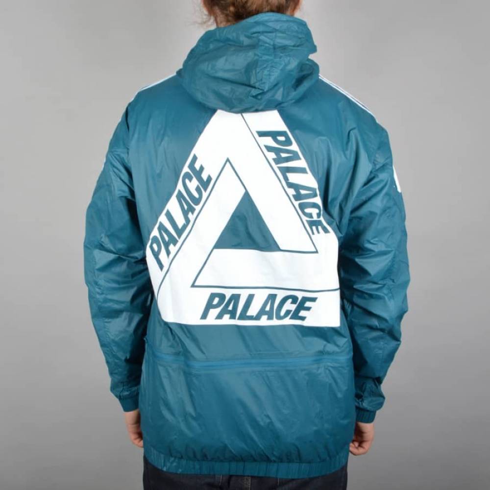 Palace Skateboards x Adidas Originals Palace Hooded Jacket - Surf