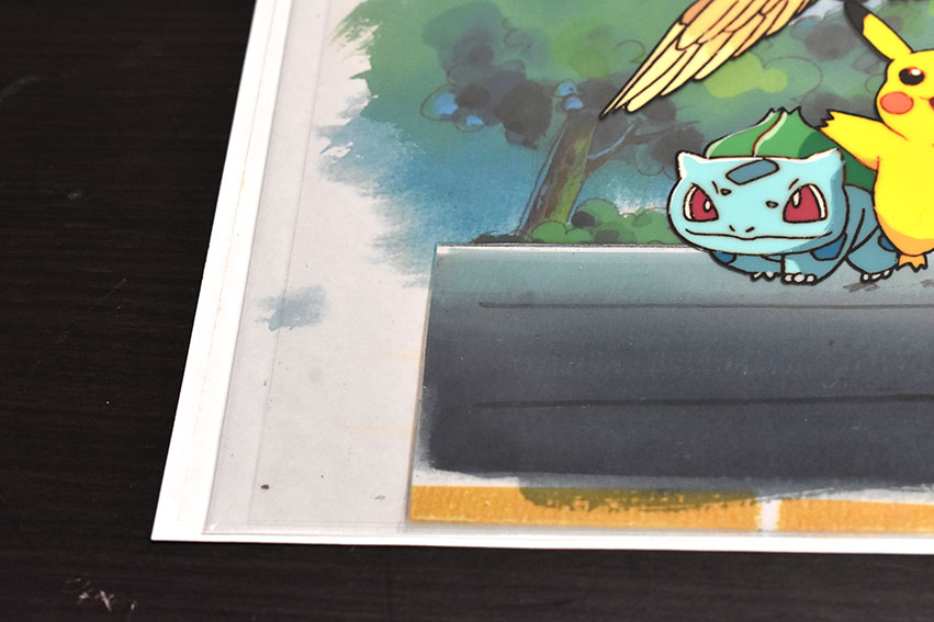 ポケットモンスターセル画「ピカチュウ、トゲピー、ゼニガメ他