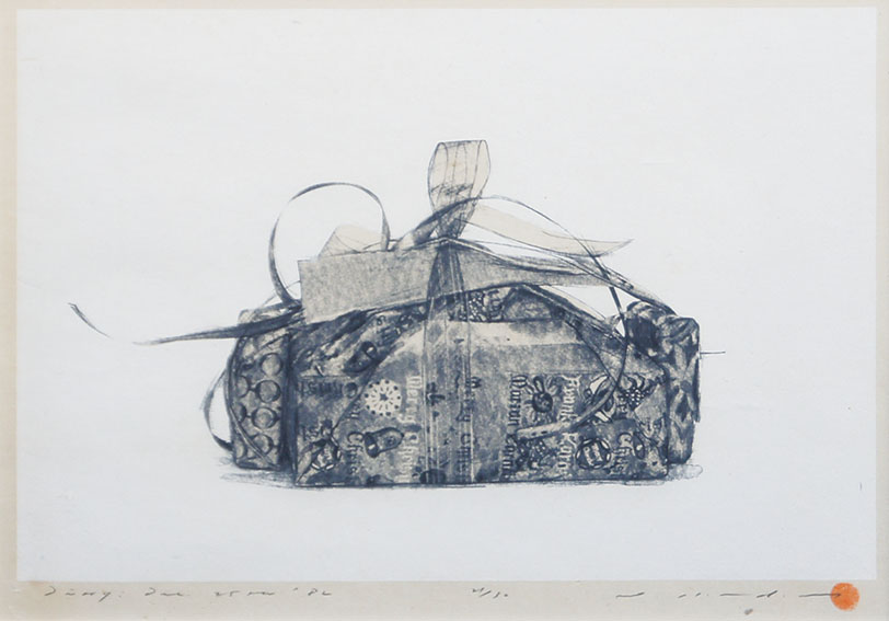 Tetsuya Noda / 野田哲也版画額「日記 1982年12月25日」 | Natsume Books