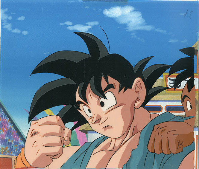 鳥山明原作 / ドラゴンボールZセル画「孫悟空」 | Natsume Books