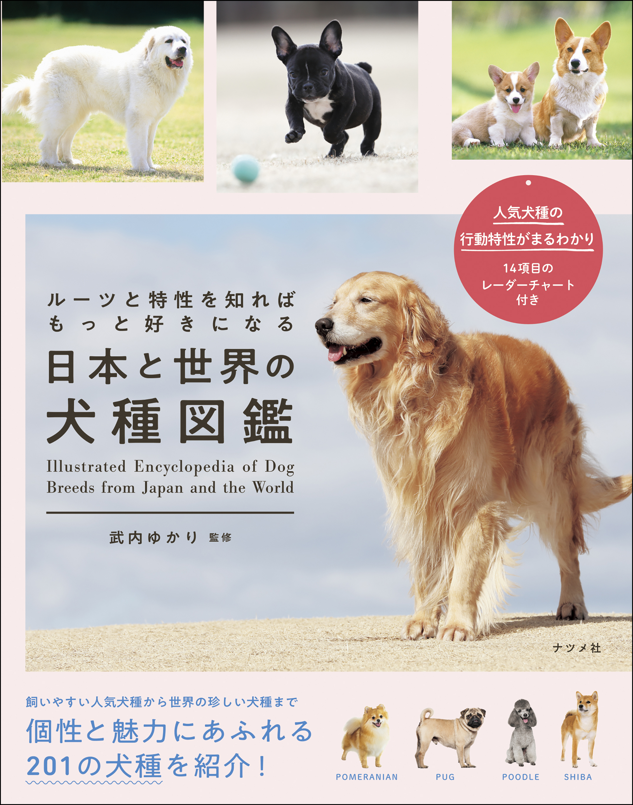 ルーツと特性を知ればもっと好きになる 日本と世界の犬種図鑑 | ナツメ社