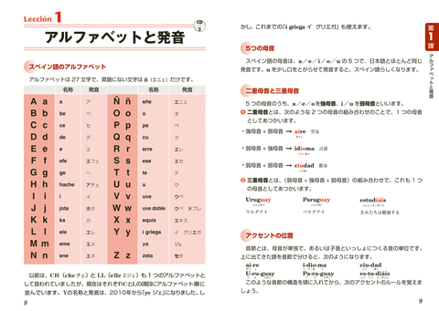 CD付き 文法から学べるスペイン語 | ナツメ社