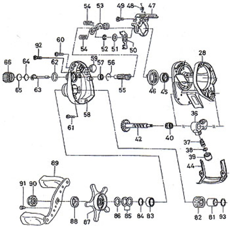 ダイワ(Daiwa) パーツ:SCプレッソL ベイトリール ハンドルボール