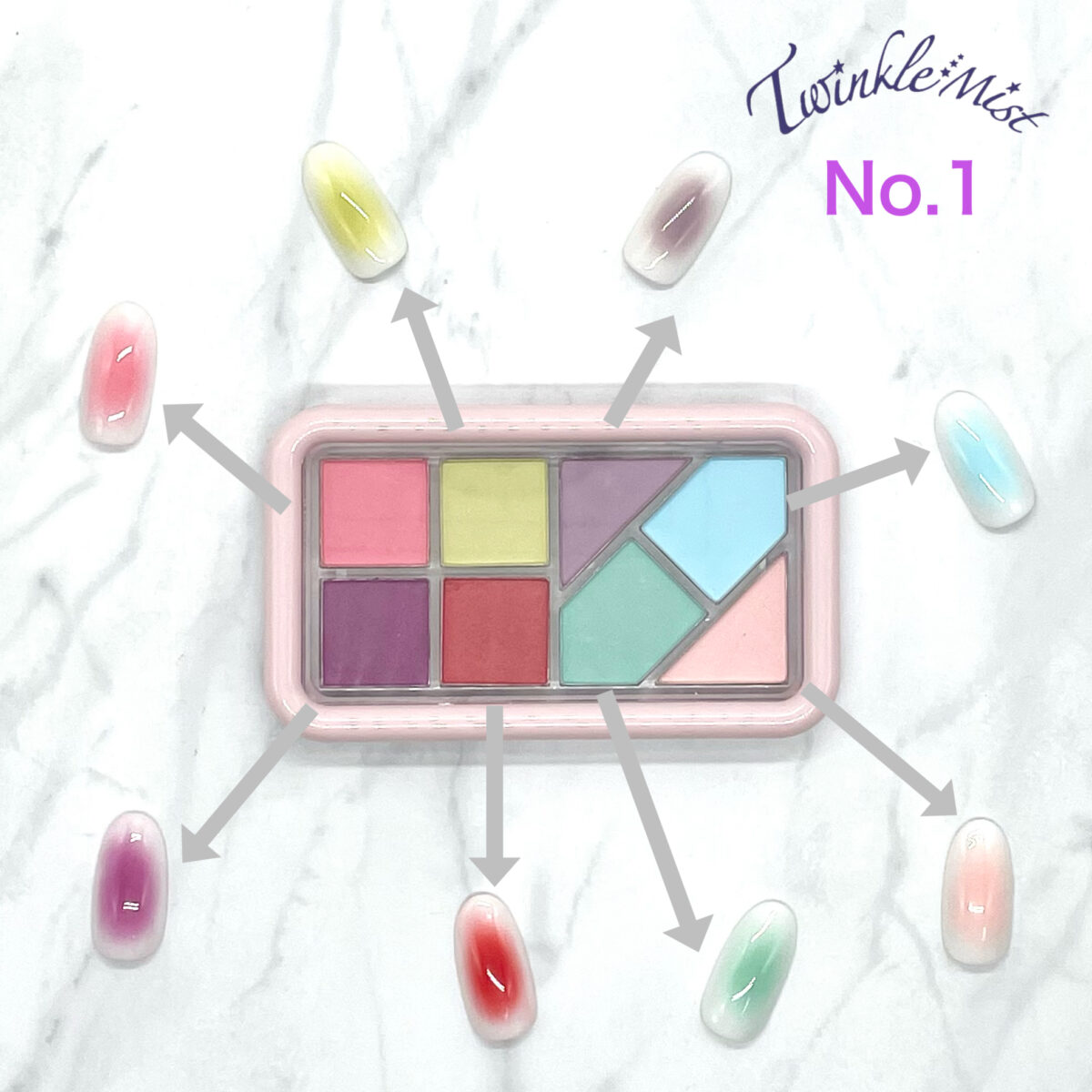 Twinkle Mist グラデーションチークパレット | 商品情報 | ナチュラル
