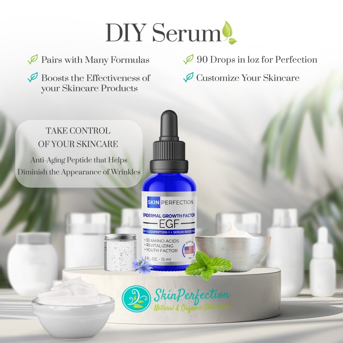 EGF Epidermal Growth Factor | Anti-Aging EGF Serum