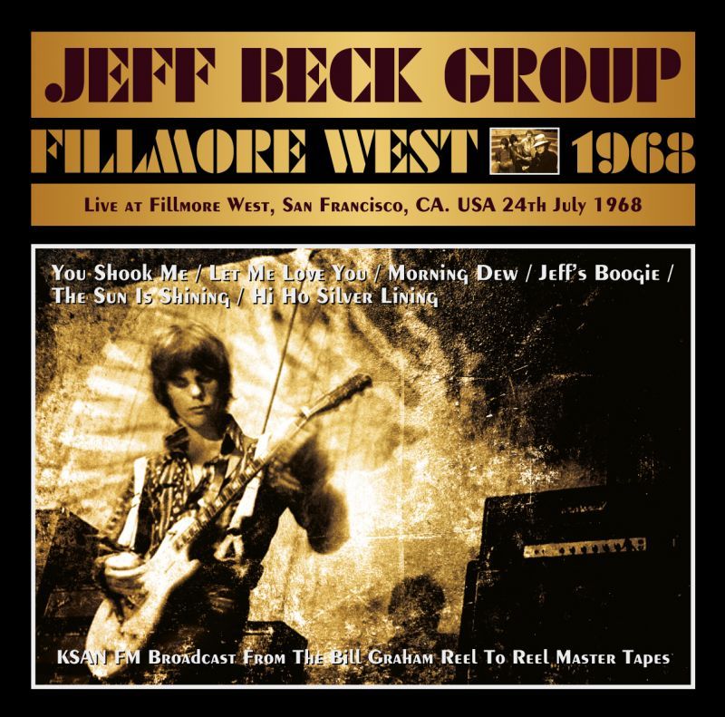JEFF BECK GROUP - FILLMORE WEST 1968(1CD + Ltd Bonus CDR) - navy-blue