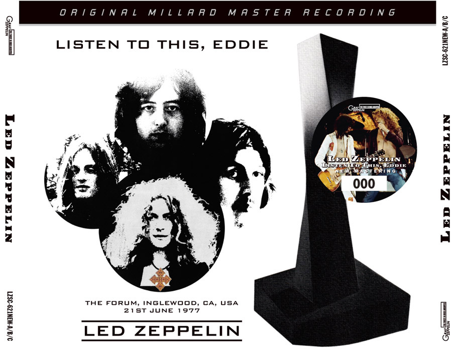 完売】LED ZEPPELIN - LISTEN TO THIS, EDDIE: New Mastering (3CD+