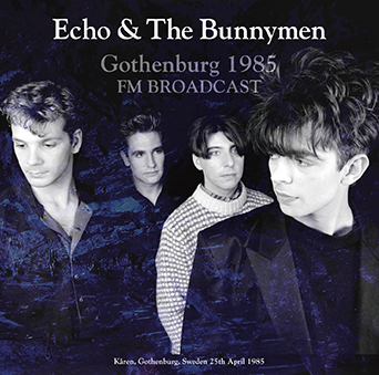 ECHO & THE BUNNYMEN - GOTHENBURG 1985 FM BROADCAST(1CDR) - navy-blue