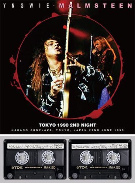 YNGWIE MALMSTEEN - TOKYO 1990 2ND NIGHT(2CD) - navy-blue