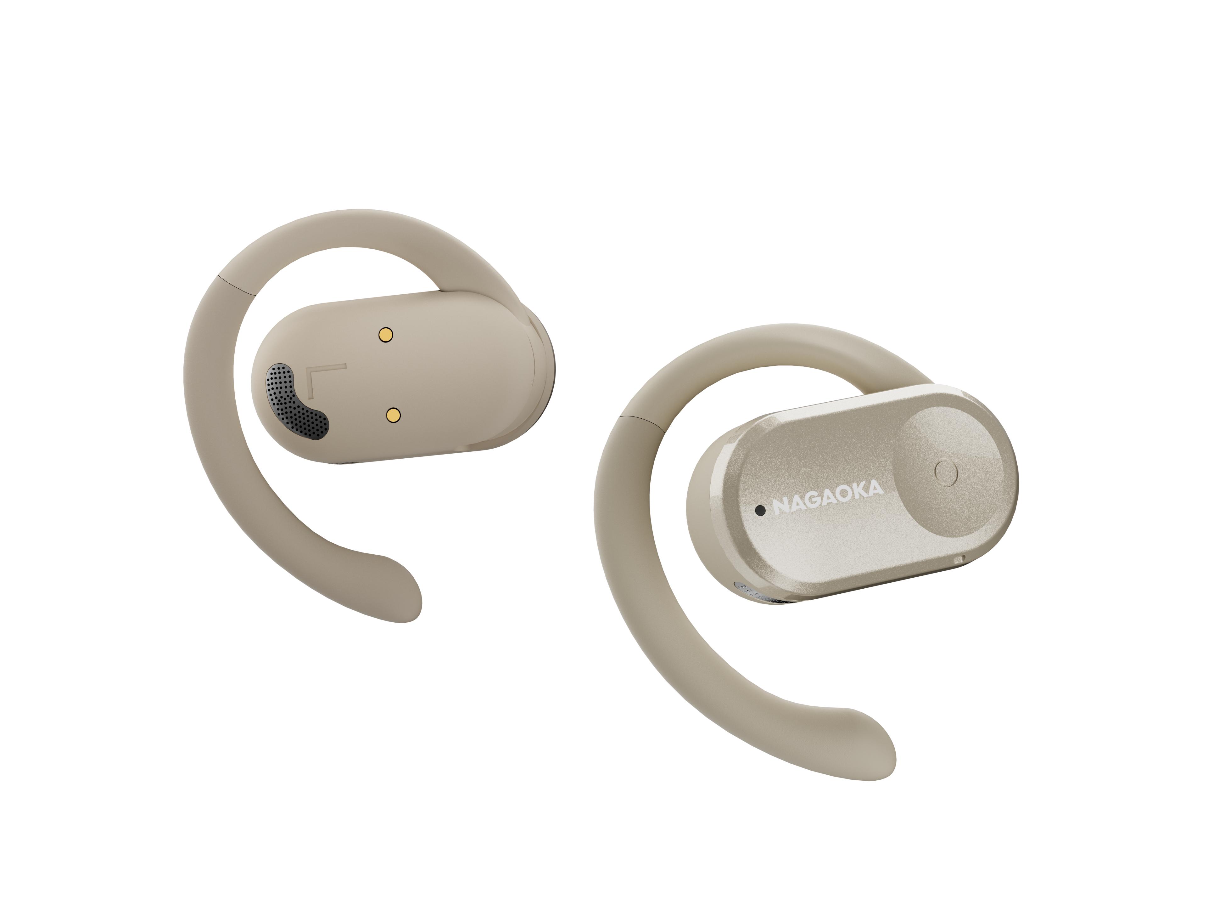 BT832OWS・可動式のイヤーフックを搭載したオープンイヤー型完全