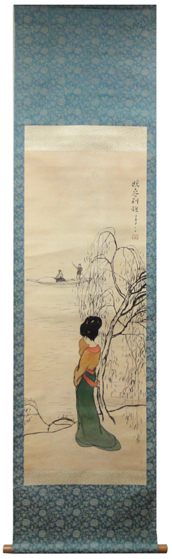 竹久夢二 晩春別離/Web書画ミュージアム