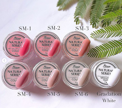 Mirage カラーパウダー N/グラデーション ホワイト | Nail Labo Online