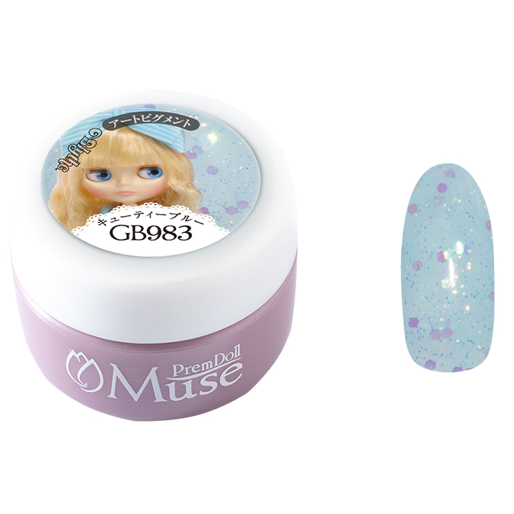 生産終了 プリムドール ミューズ キューティーブルー 3g PDU-GB983
