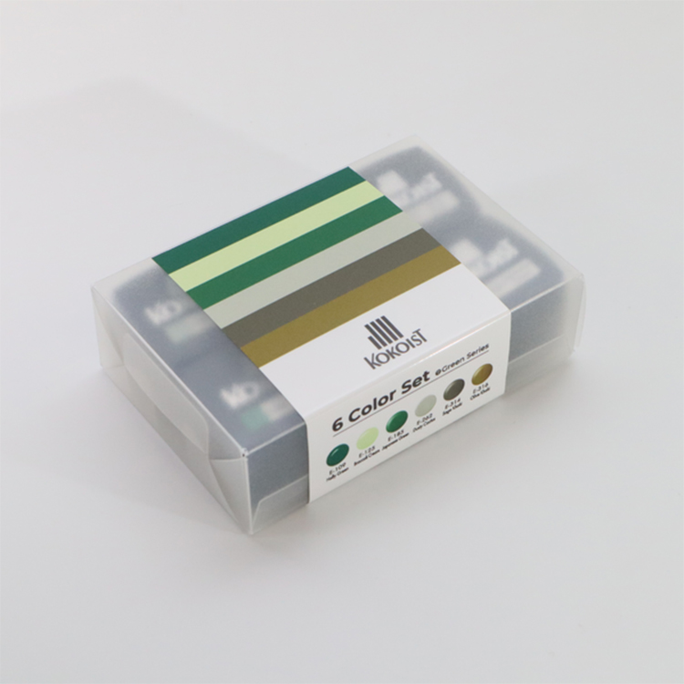 お取り寄せ KOKOIST EXCEL LINE カラージェル 6color set 07 Green