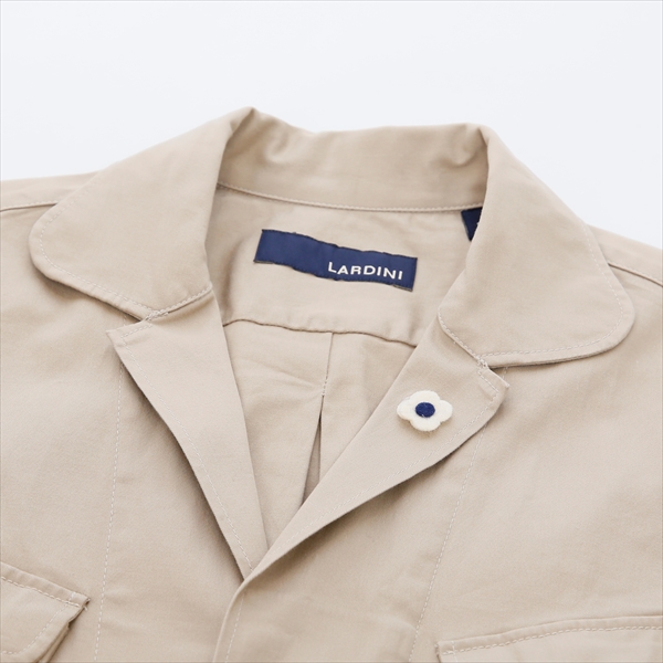 LARDINI ラルディーニ [春夏] サファリシャツジャケット ストレッチ