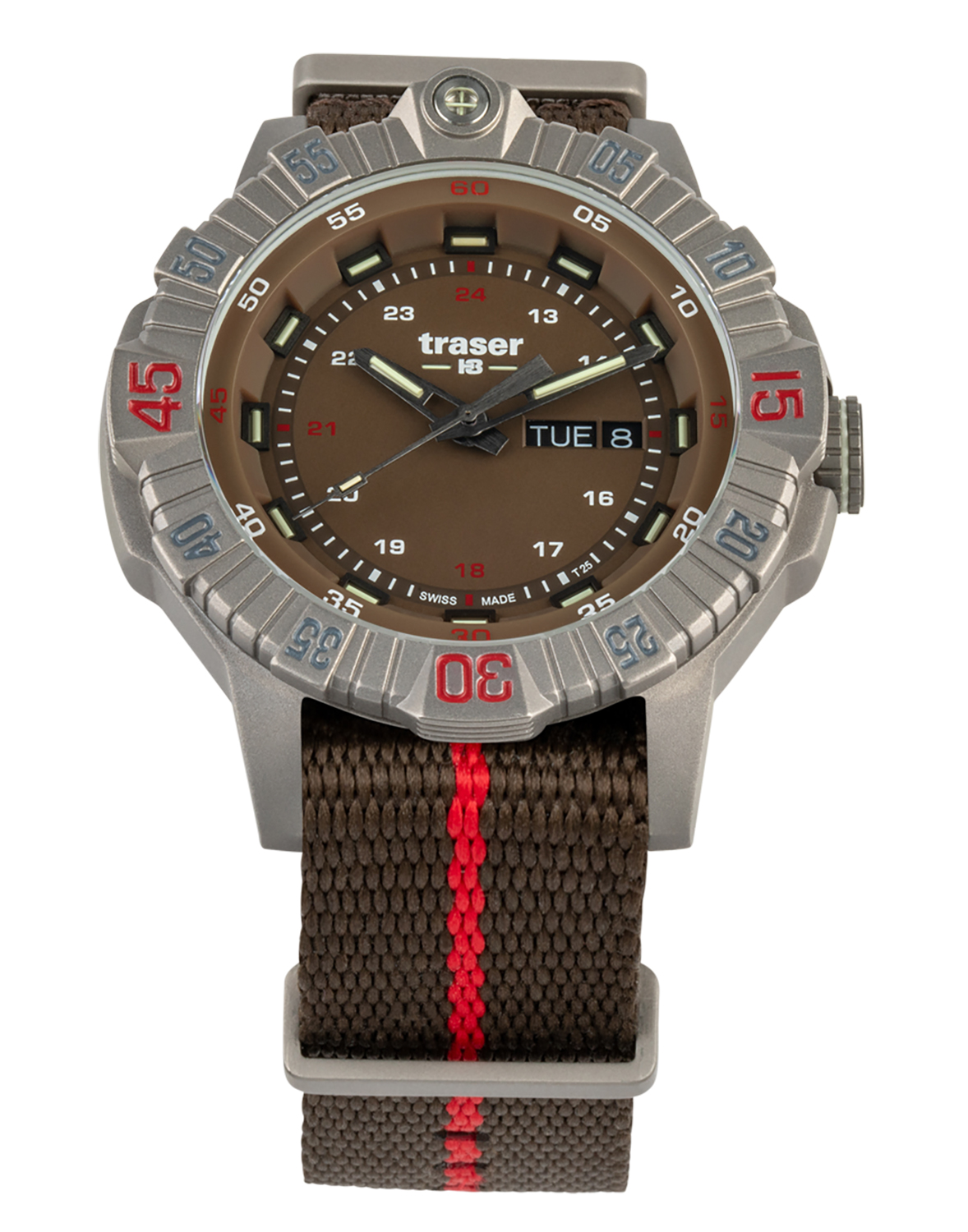 ミリタリーウォッチ P99 T Tactical Gray Titanium Band traser H3