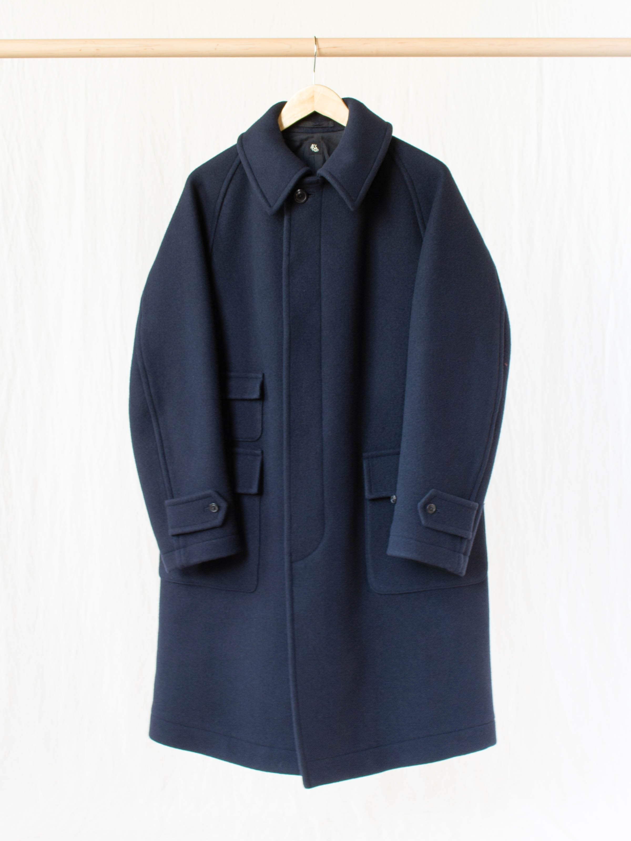 Namu Shop - Kaptain Sunshine Traveller Coat - Navy