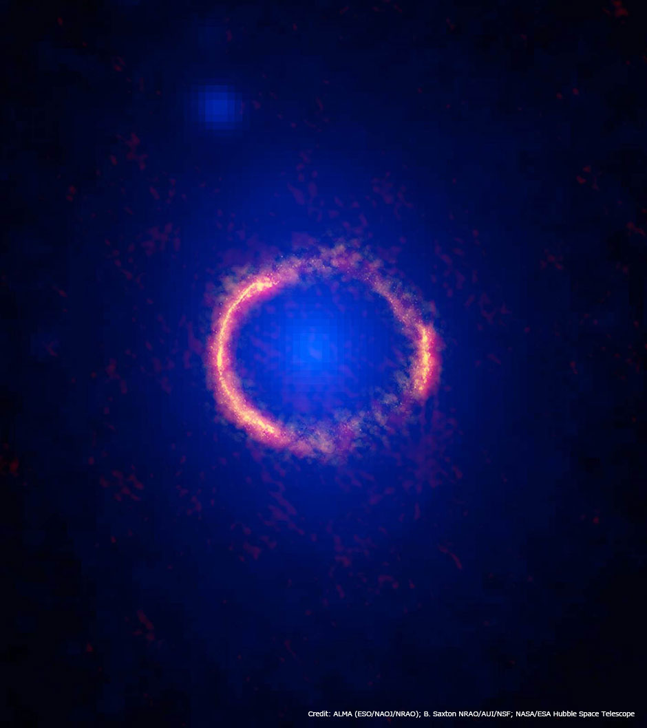 遠方銀河SDP.81の完全なアインシュタインリング | ギャラリー