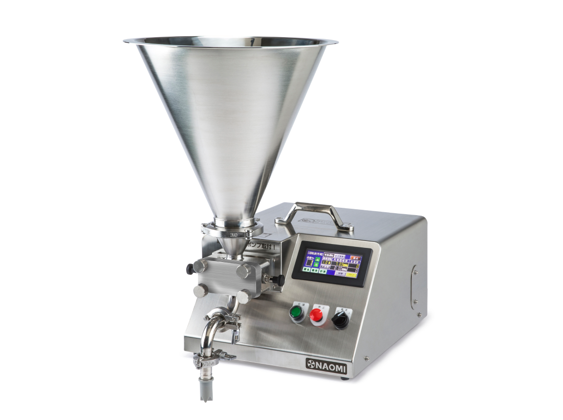 パズル充填機（RD703+RU01）粘体仕様-充填機専門メーカー株式会社ナオミ