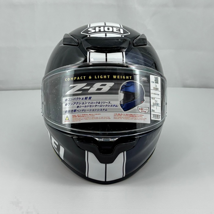 Z-8 IDEOGRAPH イデオグラフ TC-5 BLACK/WHITE フルフェイスヘルメット