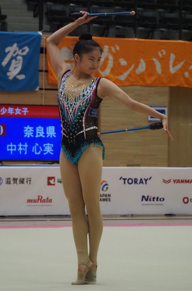 新体操で奈良県勢が入賞圏内 - 国民スポーツ大会｜奈良新聞デジタル