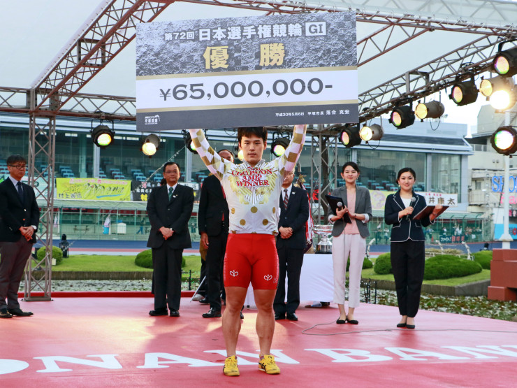 5/1～6 「日本選手権競輪 GⅠ」 三谷竜生選手が優勝しました