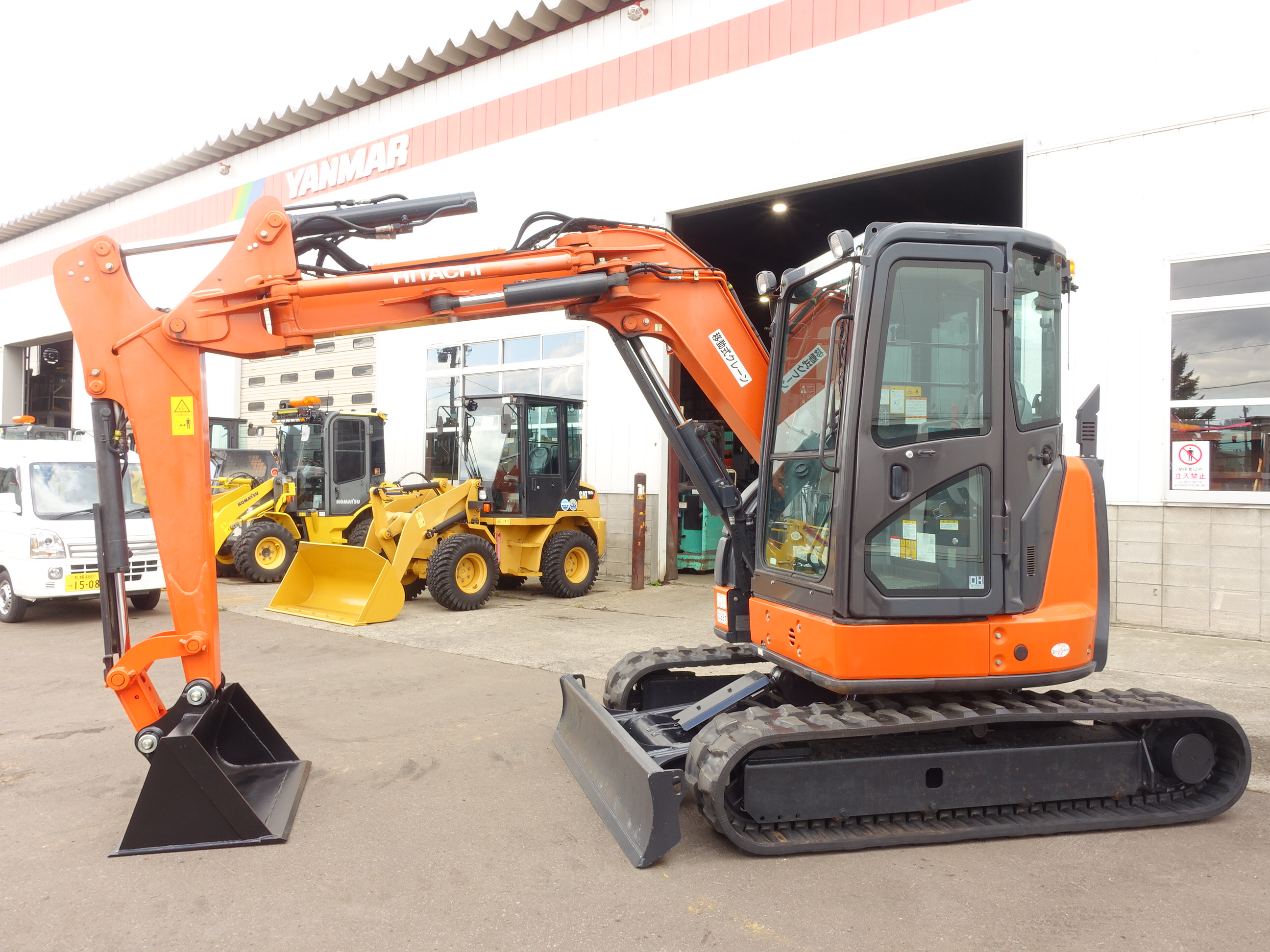 日立｜ZX55UR-5B｜エアコン｜バックホー｜中古