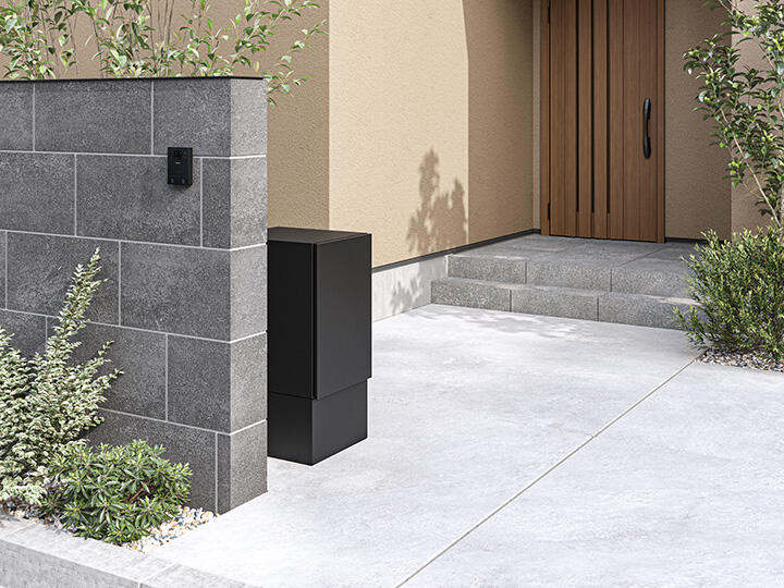 宅配ボックス Nasta Box +POST（サイズ：M） KS-TL06L-P315／KS-TL06R