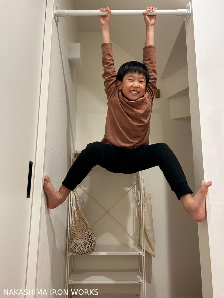 懸垂バー／物干しバー 「天井・壁・柱間」 お礼のメッセージ