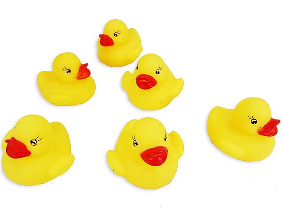 ぷかぷか笛付きアヒル黄色（大） （50個入） 【スーパーボール・すくい