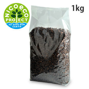 真空透明バイオマスGZ袋 500g｜ニコノスオンラインストア-コーヒー袋と