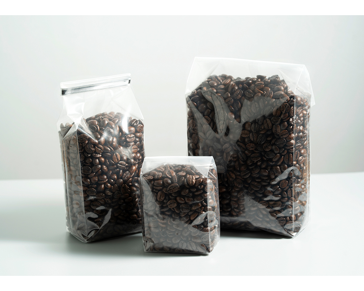 真空透明バイオマスGZ袋 100g｜ニコノスオンラインストア-コーヒー袋と