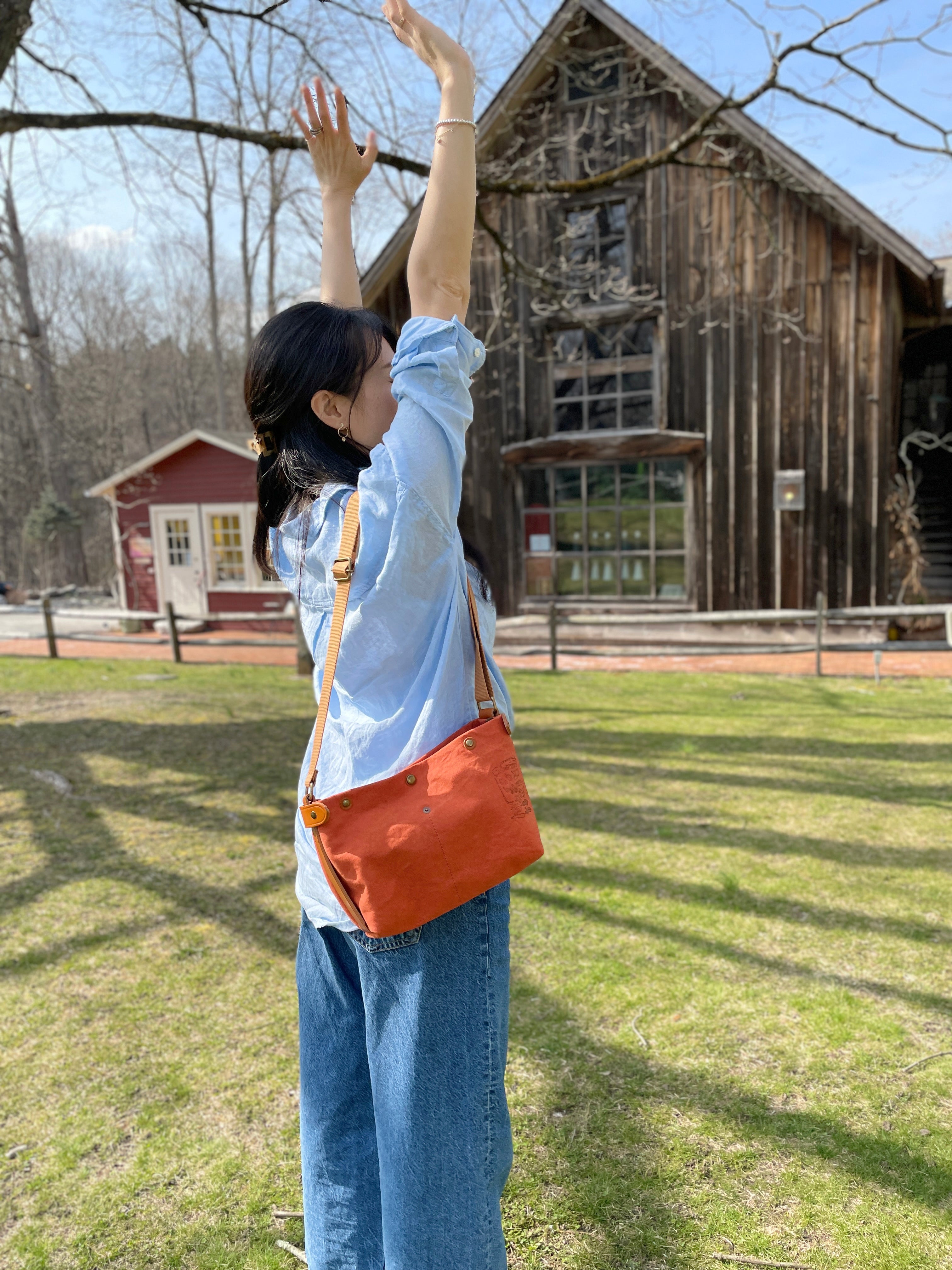 Suolo Shoulder Bag - Orange – niconeco zakkaya