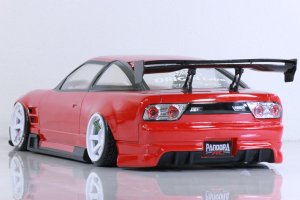 パンドラRC(Pandora RC)/PAB-3147/NISSAN 180SX クリアボディセット(未