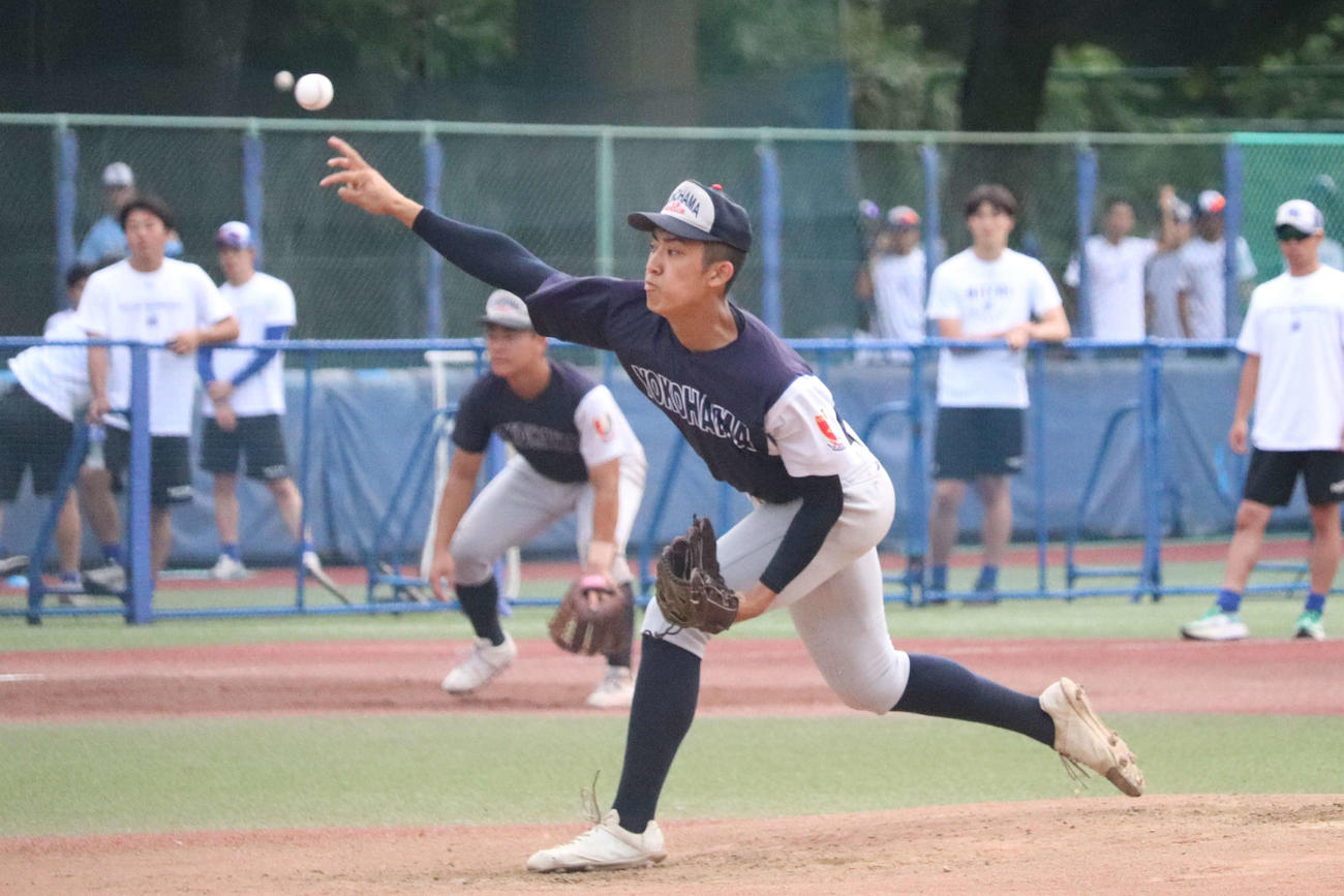神奈川】横浜が大会前最後の練習試合を勝利で打ち上げ 村田監督「本物