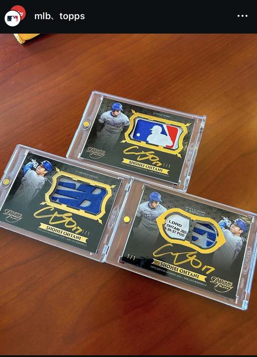 大谷翔平、50－50記念「ウルトラレア」カードにサイン書き込み「超