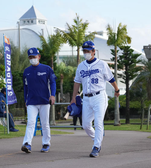 中日片岡篤史2軍監督「けが人が出なかったことが一番」1軍首脳陣不在