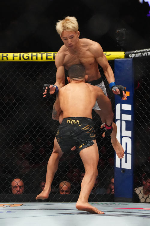 UFC】朝倉海を失神一本で仕留めた王者パントージャ「オレの方が強い