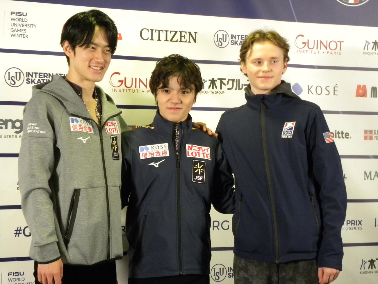 フィギュア】宇野昌磨V 山本草太2位 日本勢10年ぶりワンツー