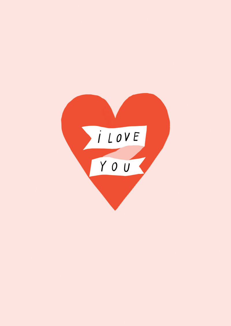I Love You (Heart) – Nina Cosford Shop