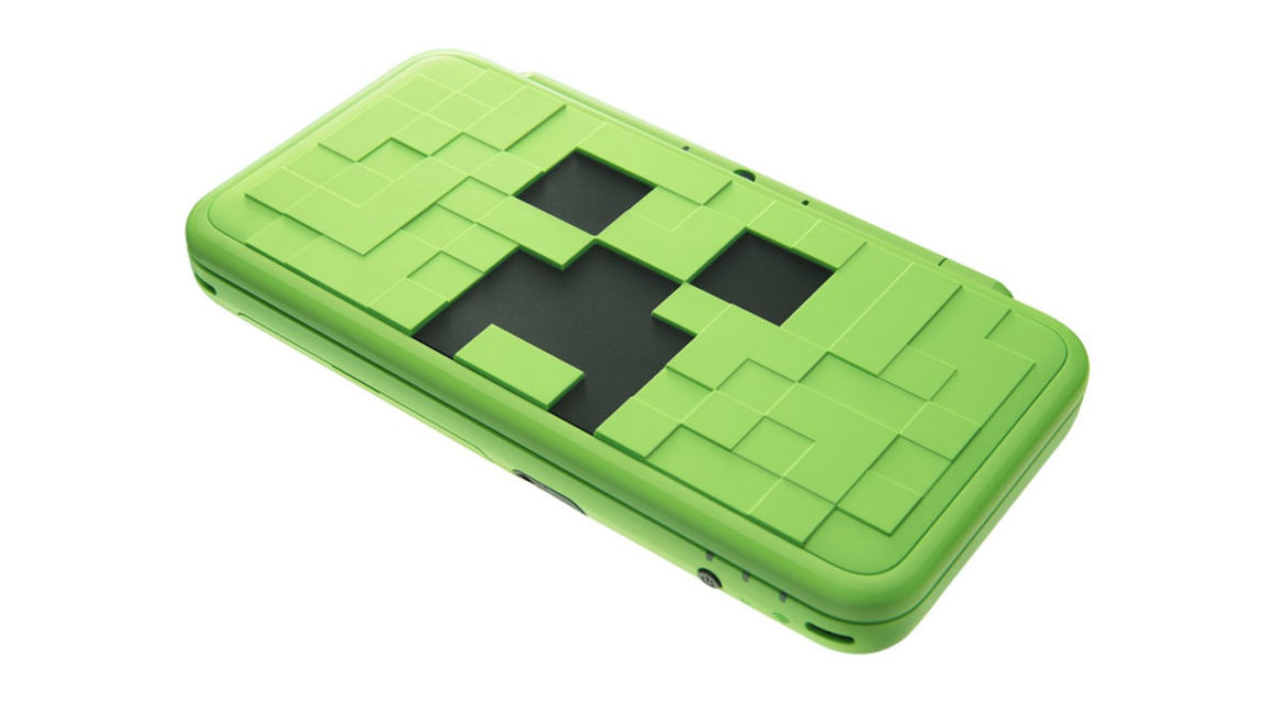 Minecraft New Nintendo 2DS XL: Creeper Edition Out Next Month