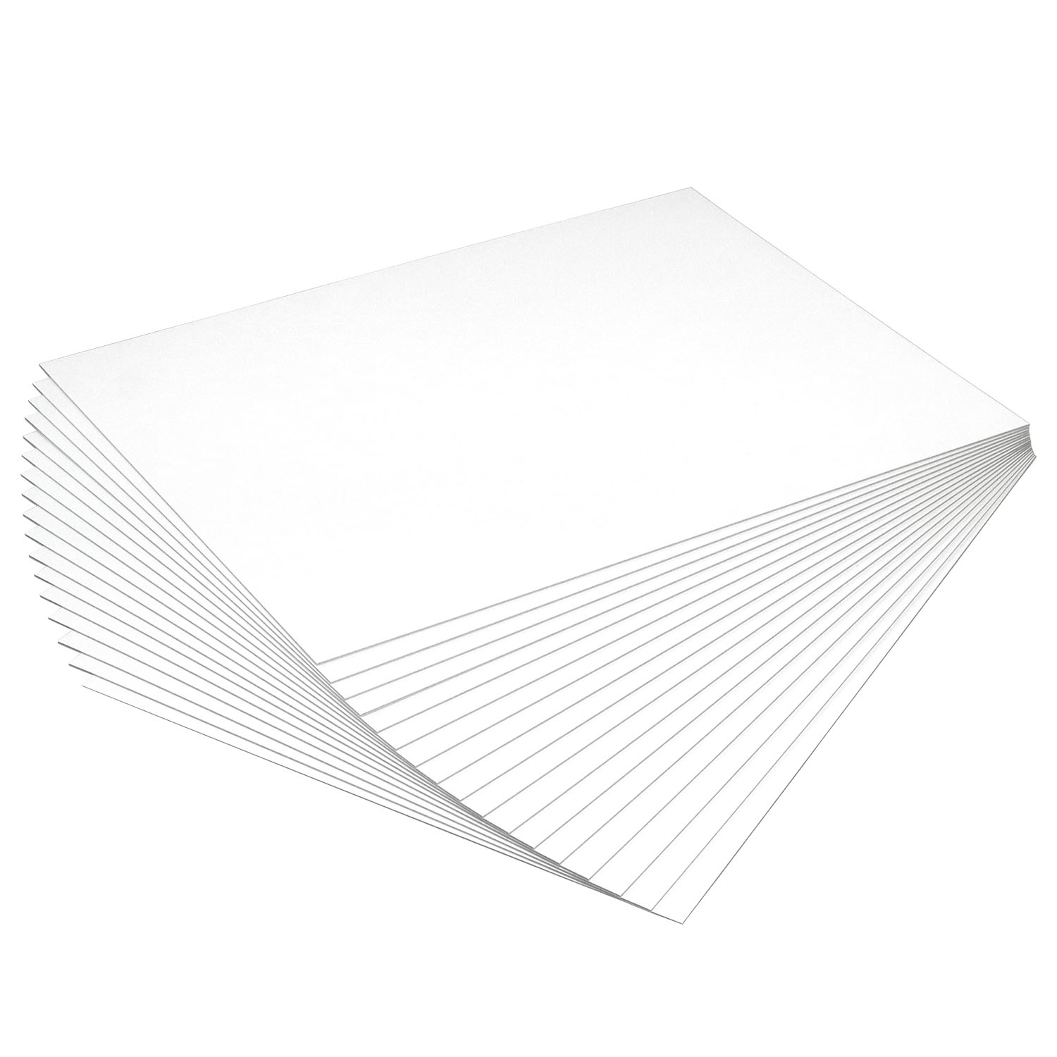 CTN11 白厚紙 1mm厚 55×40cm 5枚入 (袋)「手芸材料の卸売りサイトChuko