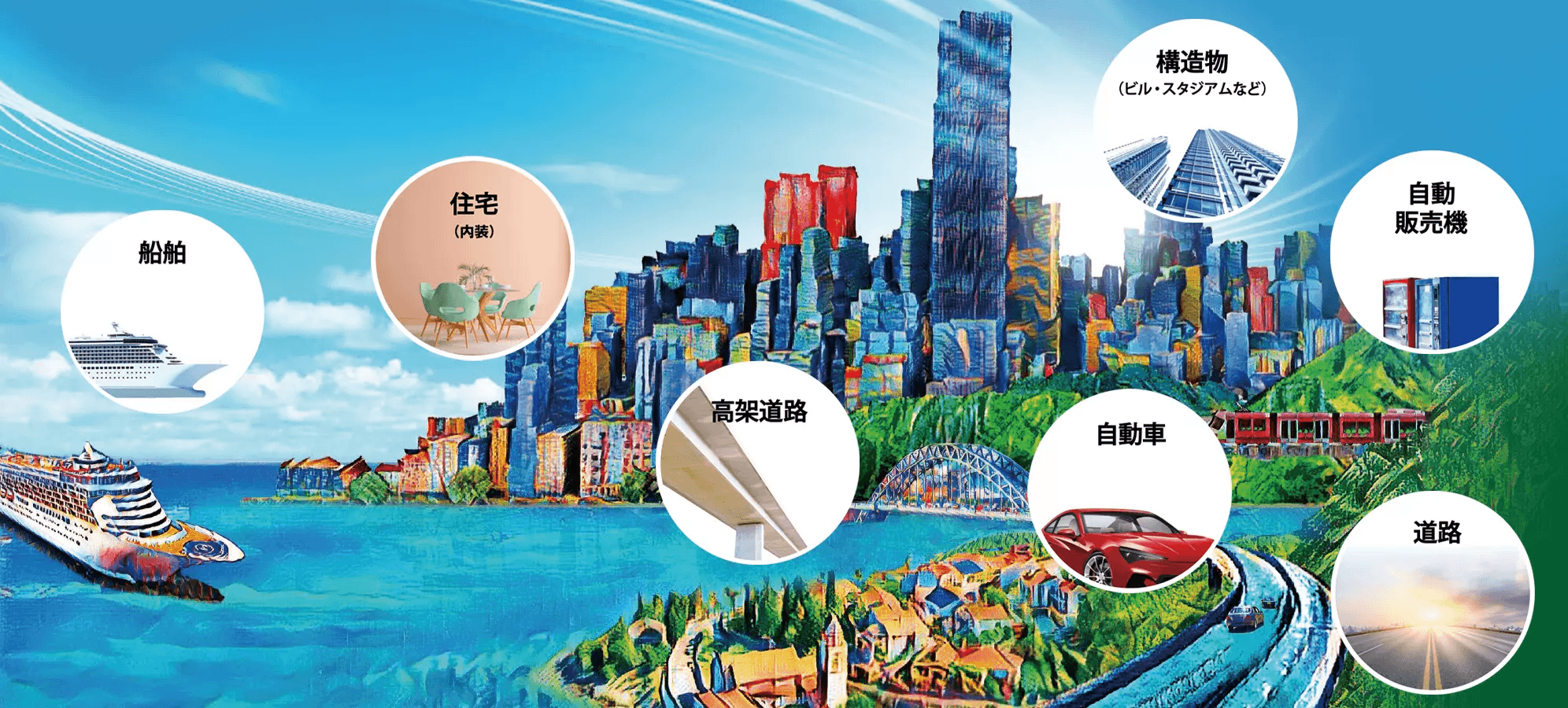 塗料の魅力と市場成長性 | 日本ペイントホールディングス